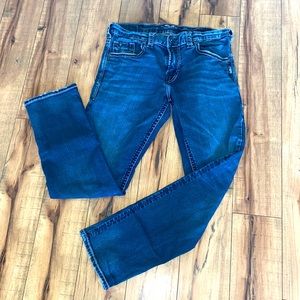 Mens Silver Jeans